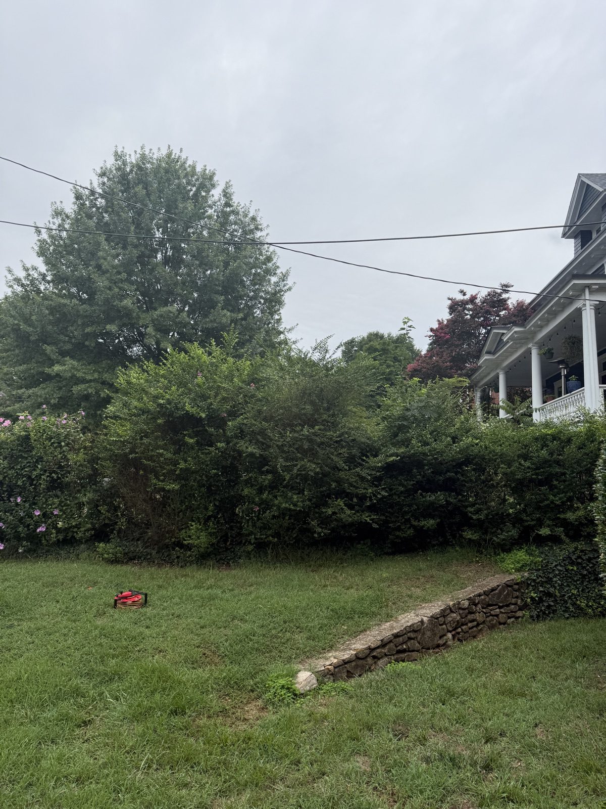Before landscaping transformation 1